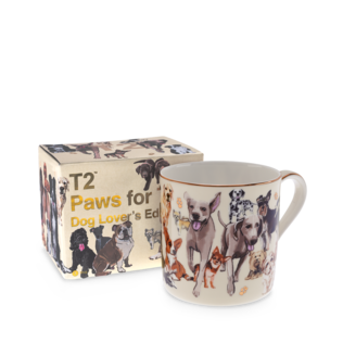 Boxed Mug Paws For Tea Dogs
