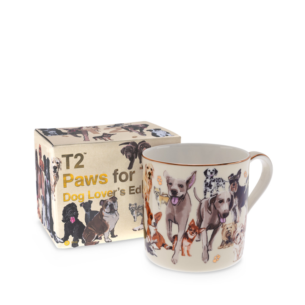 Boxed Mug Paws For Tea Dogs image number 1