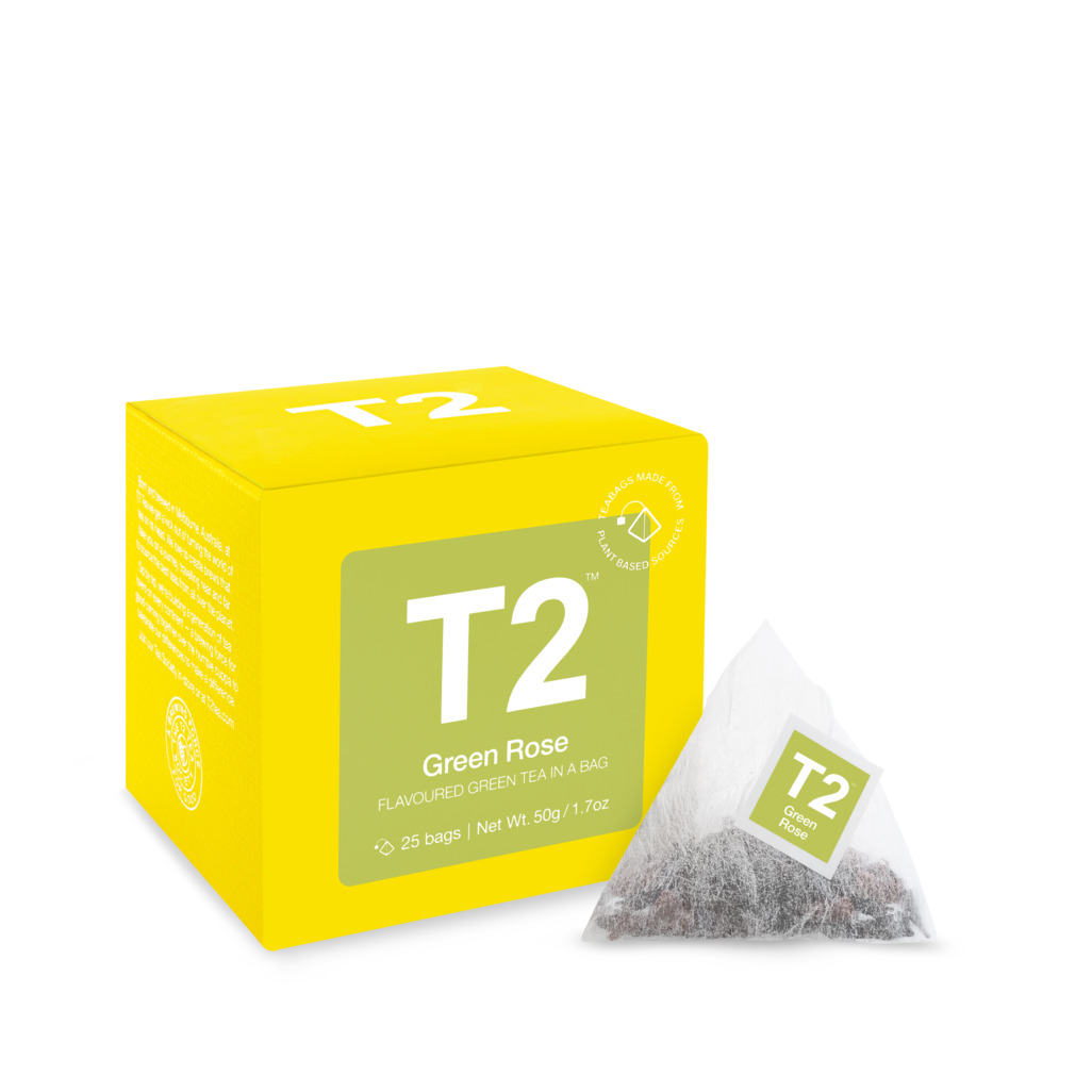 Green Rose Tea Bag Cube 25 pack image number 4