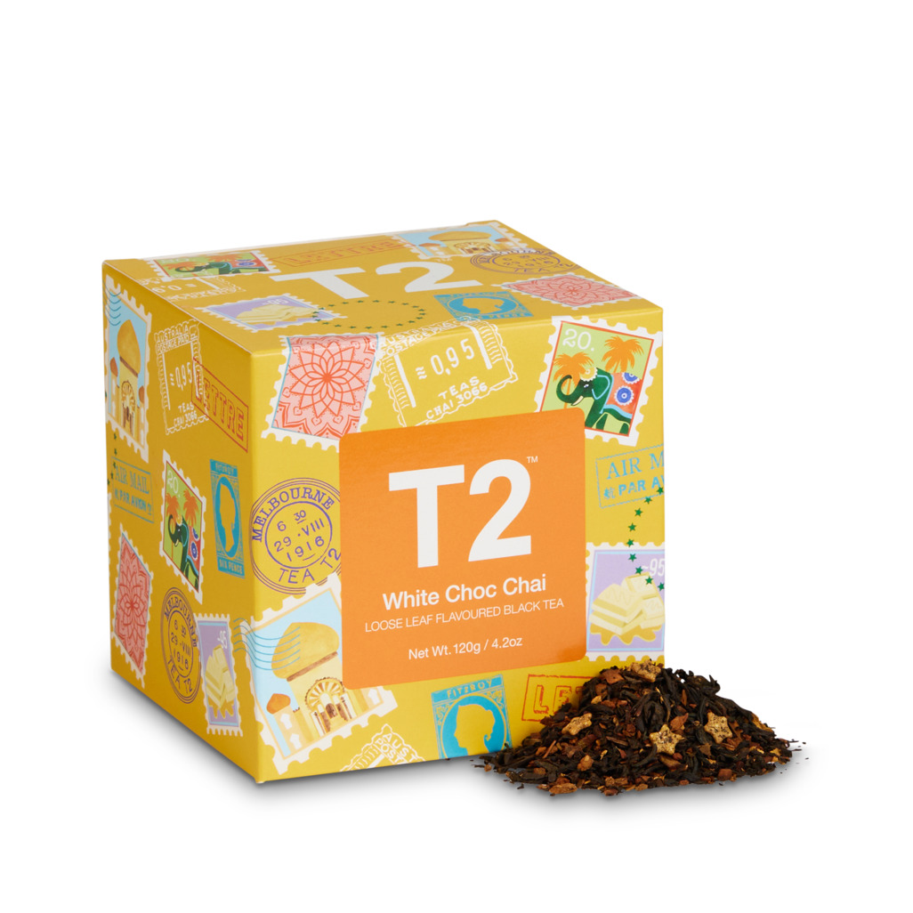 White Choc Chai Loose Leaf Feature Cube image number 1