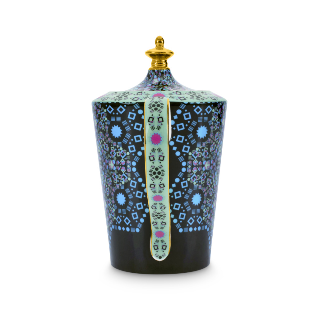 Moroccan Tealeidoscope Small Teapot Black image number 2