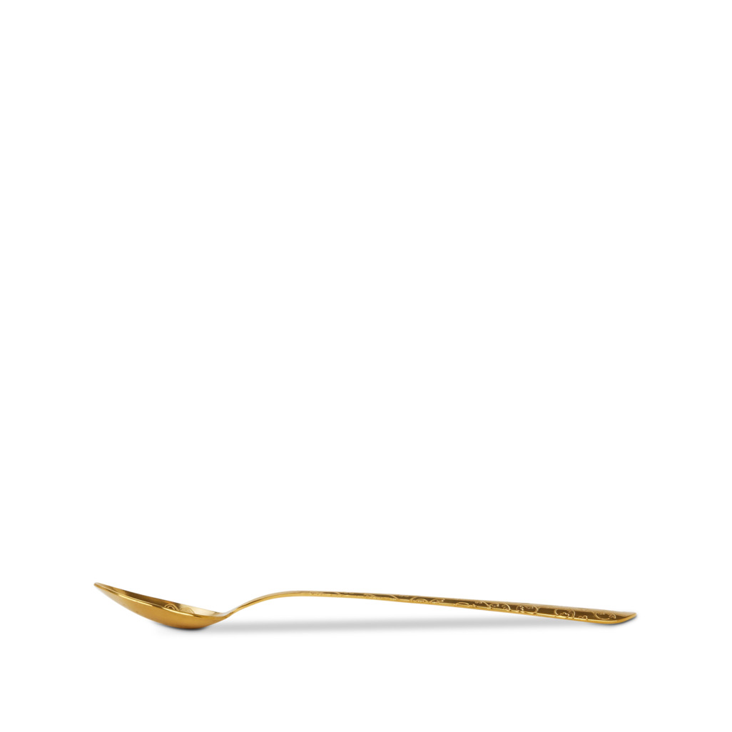 High Tea Hijinks Long Teaspoon Gold image number 2