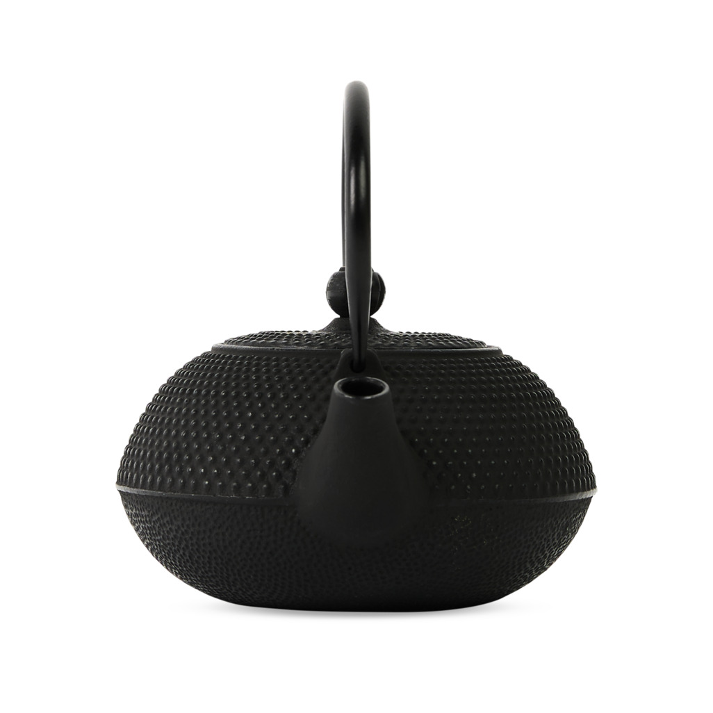 Cast Iron Teapot Hobnail Small Black 600ml image number 2