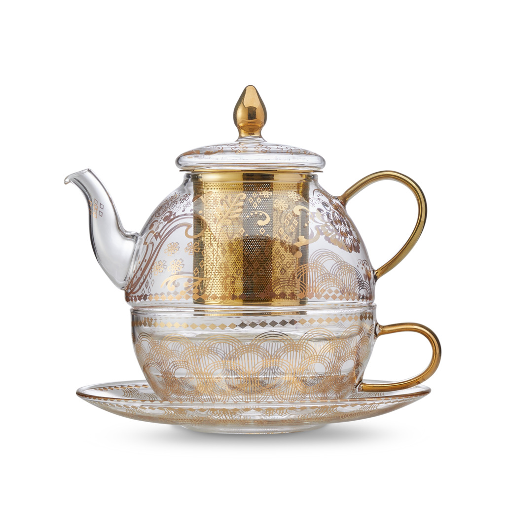 Deco Dazzler Glass Tea For One Tea for One Sets T2 Singapore