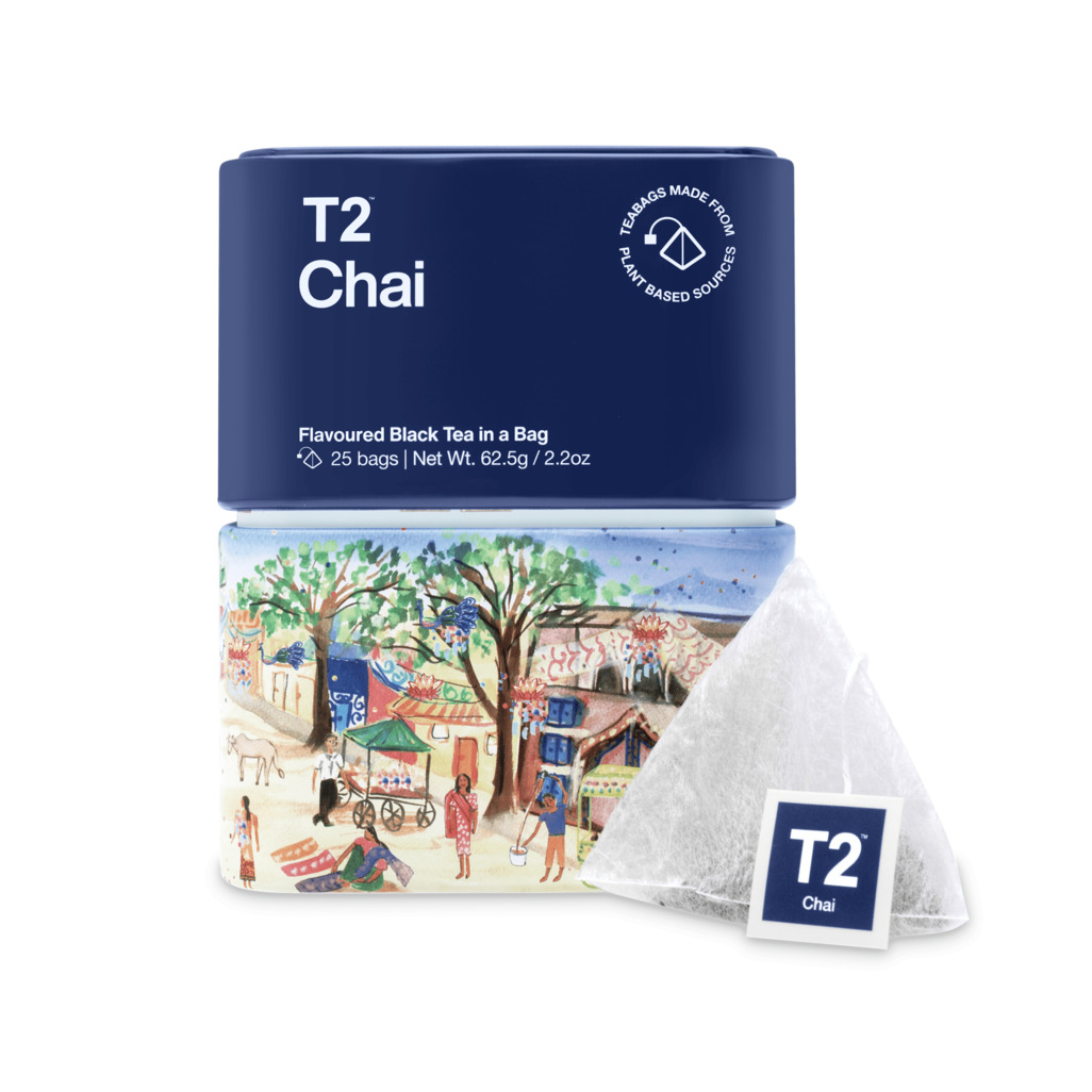 Chai Tea Bag Icon Tin 25 pack image number 0