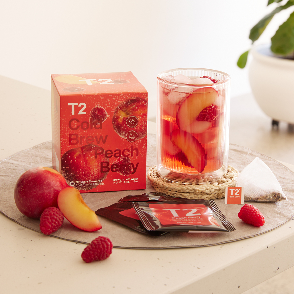 Peachberry Cold Brew Tea Bag Pack 15 pack image number 5