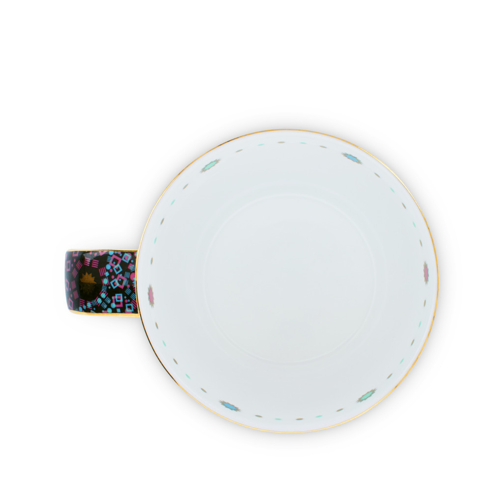 Moroccan Tealeidoscope Black Generous Mug image number 5