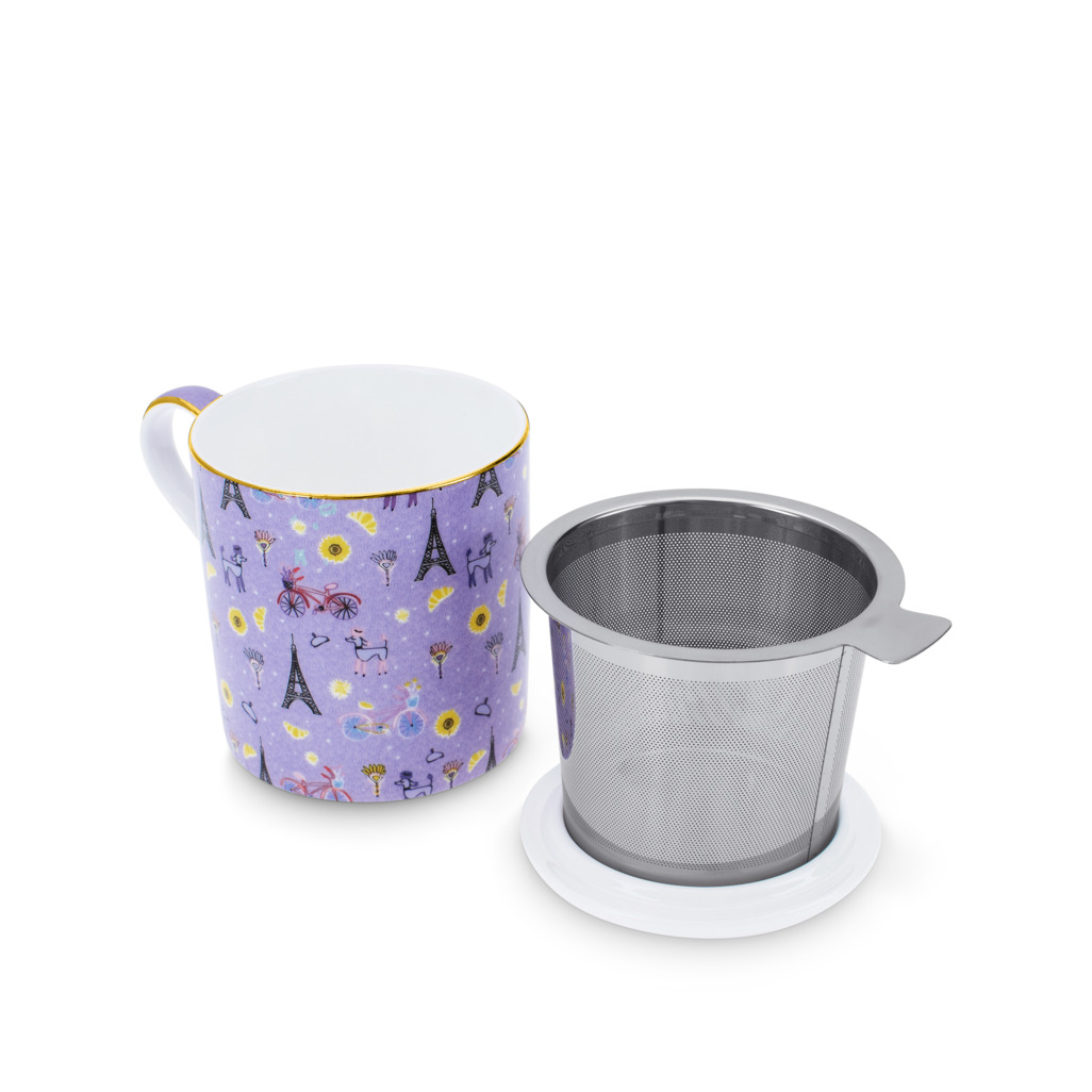 Iconic French Earl Grey Mug with Infuser image number 4