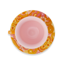Lollapalooza Cup & Saucer Tangerine image number 3