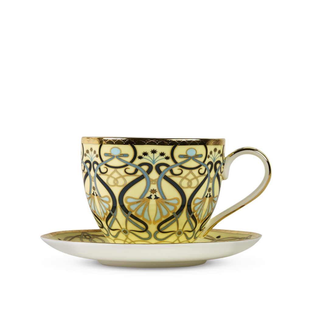 Toulouse Generous Cup & Saucer Lemon image number 1