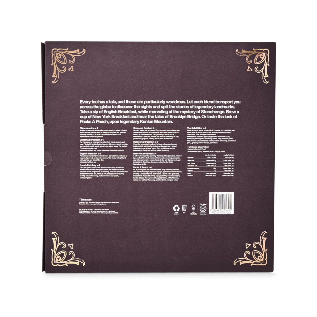 Steeped In Legends Tea Bag Library Gift Pack image number 2