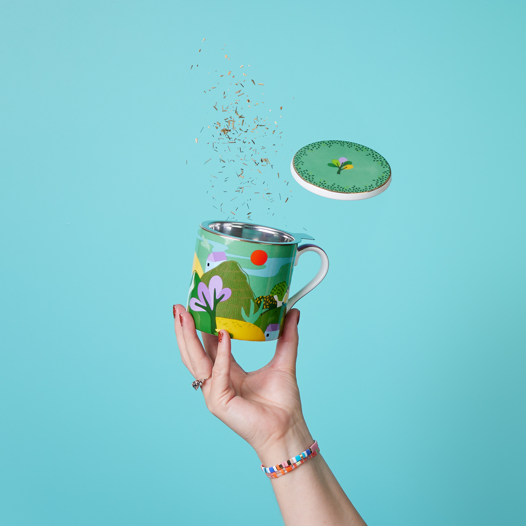 Boxed Elaine Li Mug With Infuser image number 9