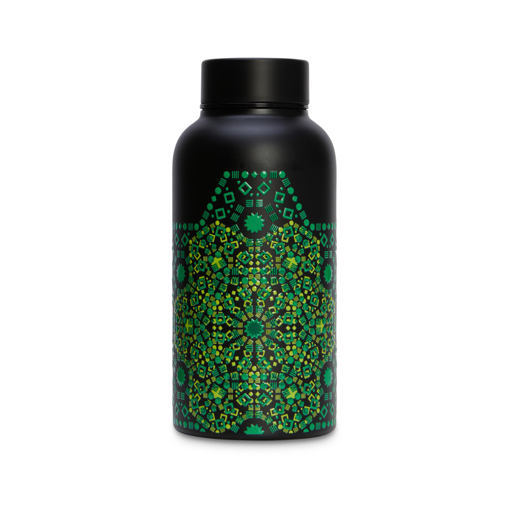 T2 Boxed Stainless Steel Matcha Flask Moroccan Tealeidoscope image number 0