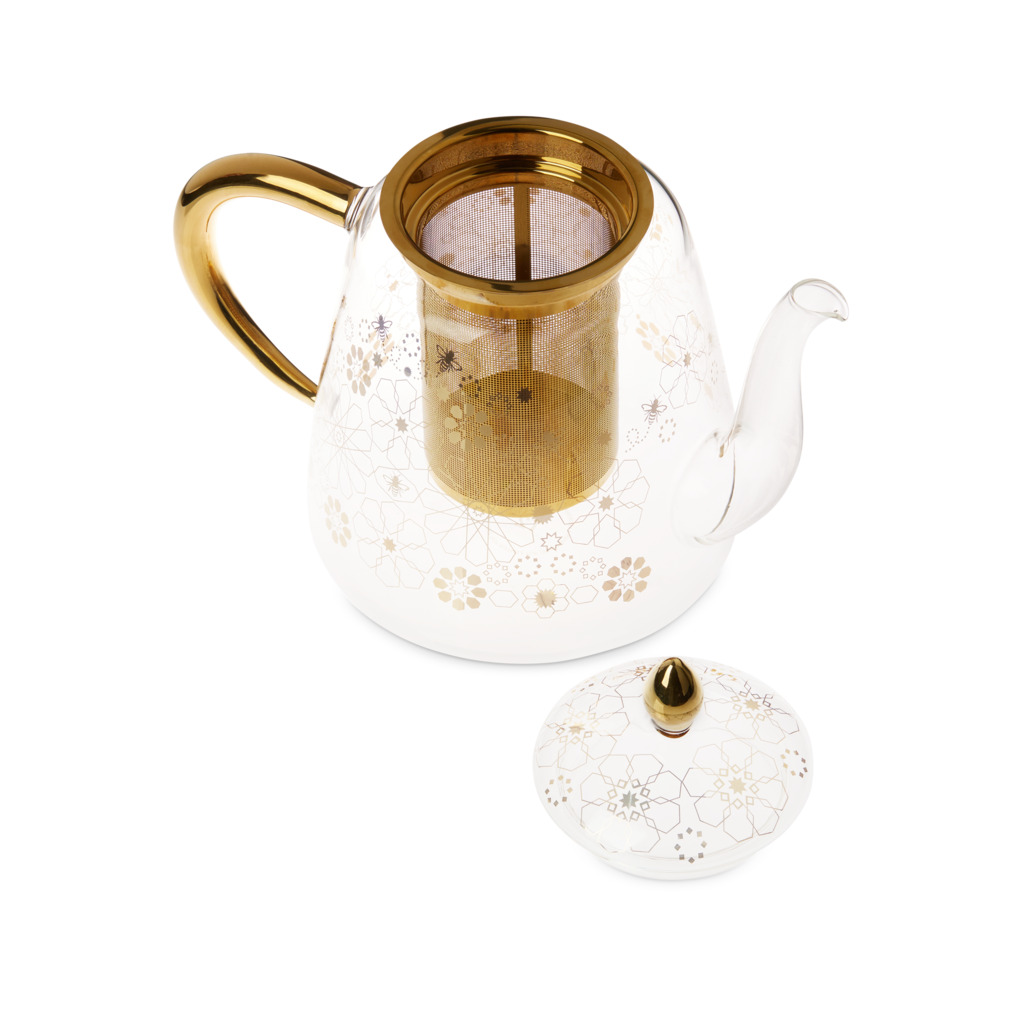 Bee Moroccan Glass Teapot image number 5