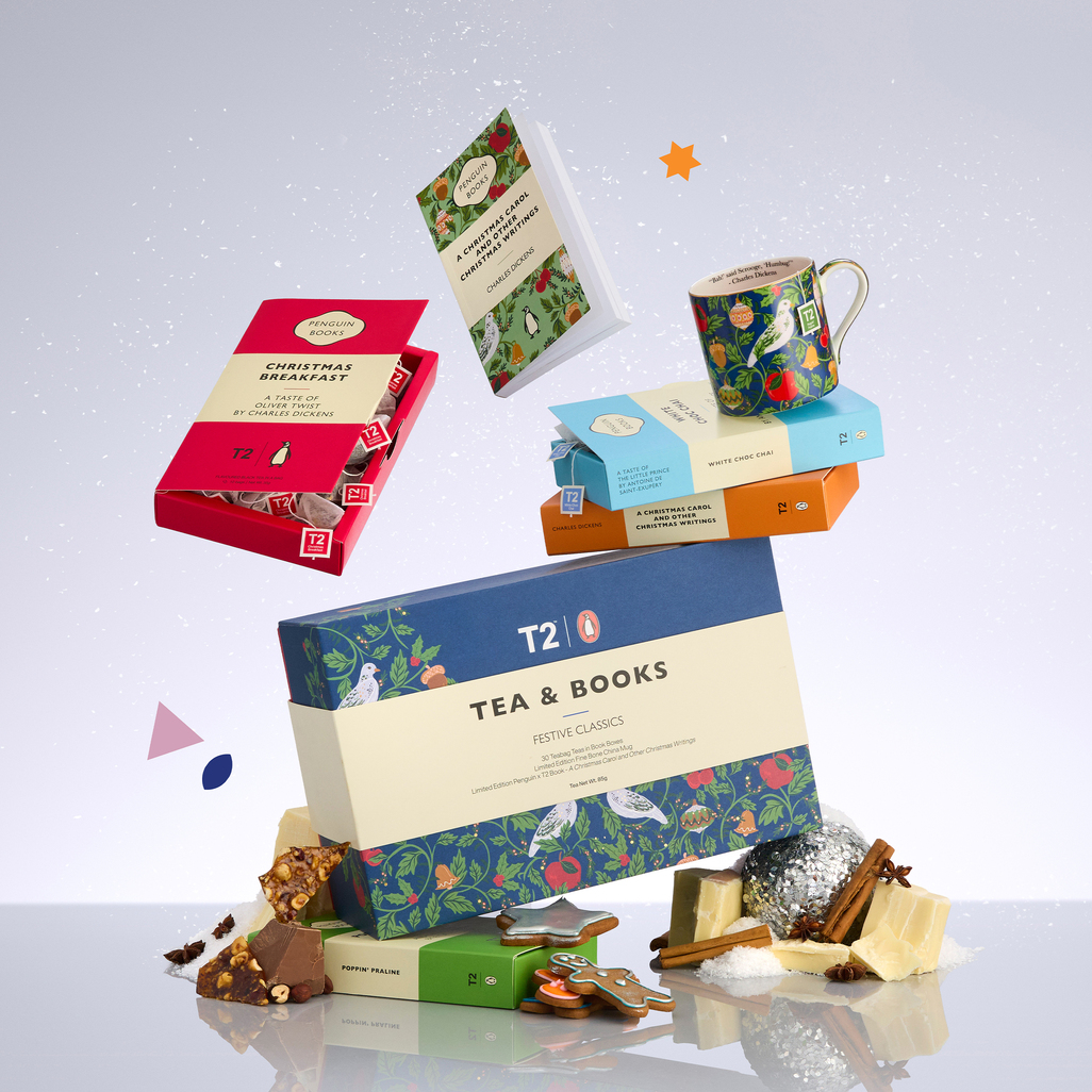 T2 x Penguin Books - Tea & Books: Festive Classics Tea Bag Gift Pack image number 9