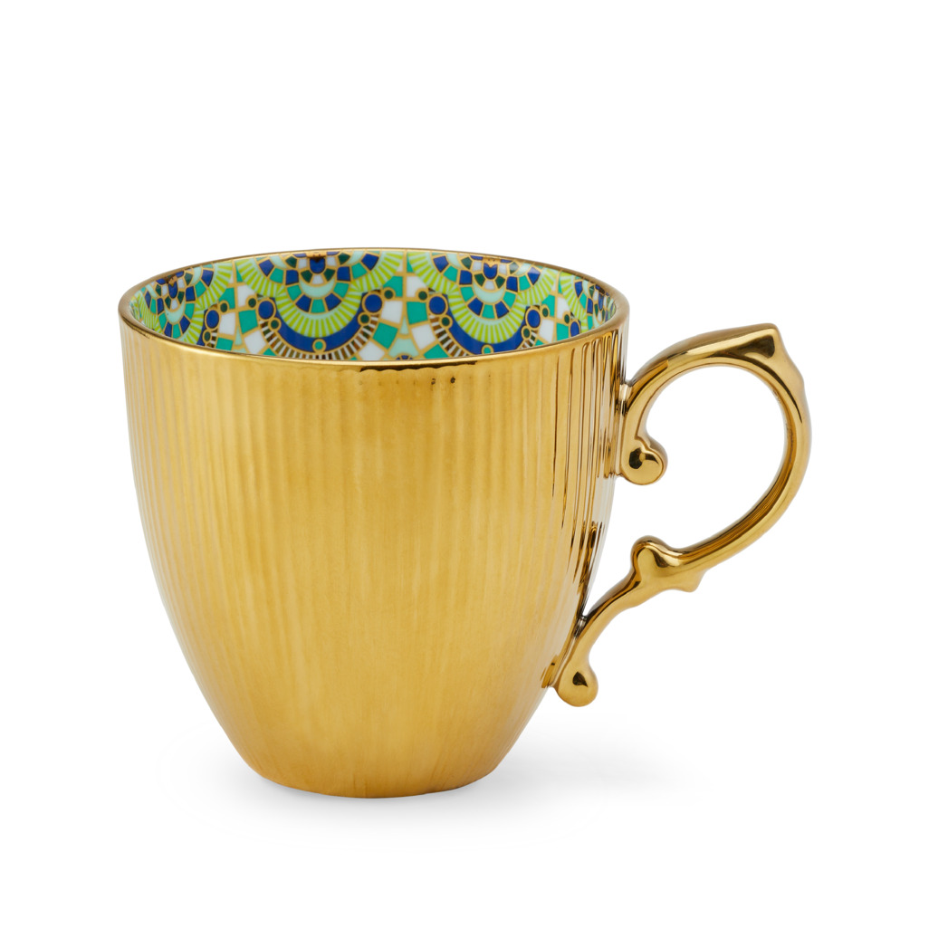 Palazzo Electroplated Pretty Mug Aqua image number 0