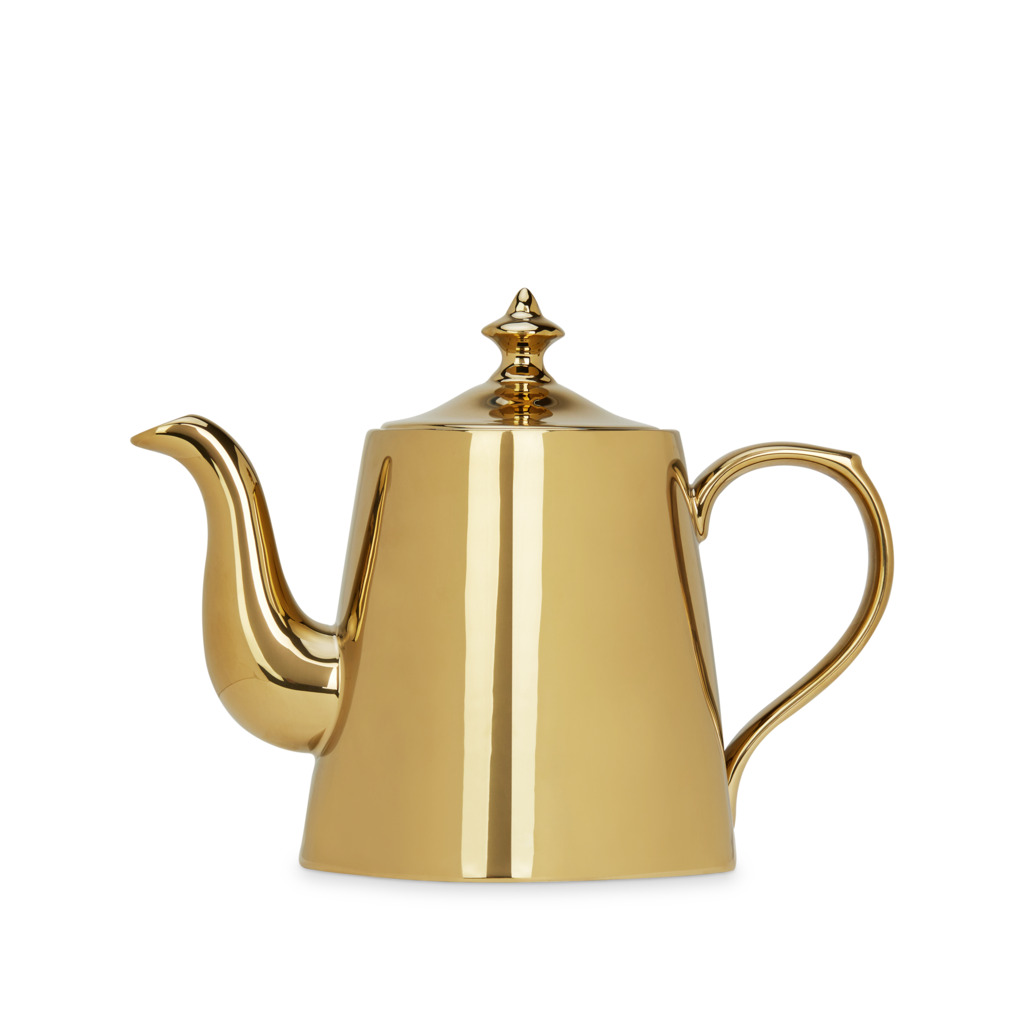 Gold teapot set hotsell