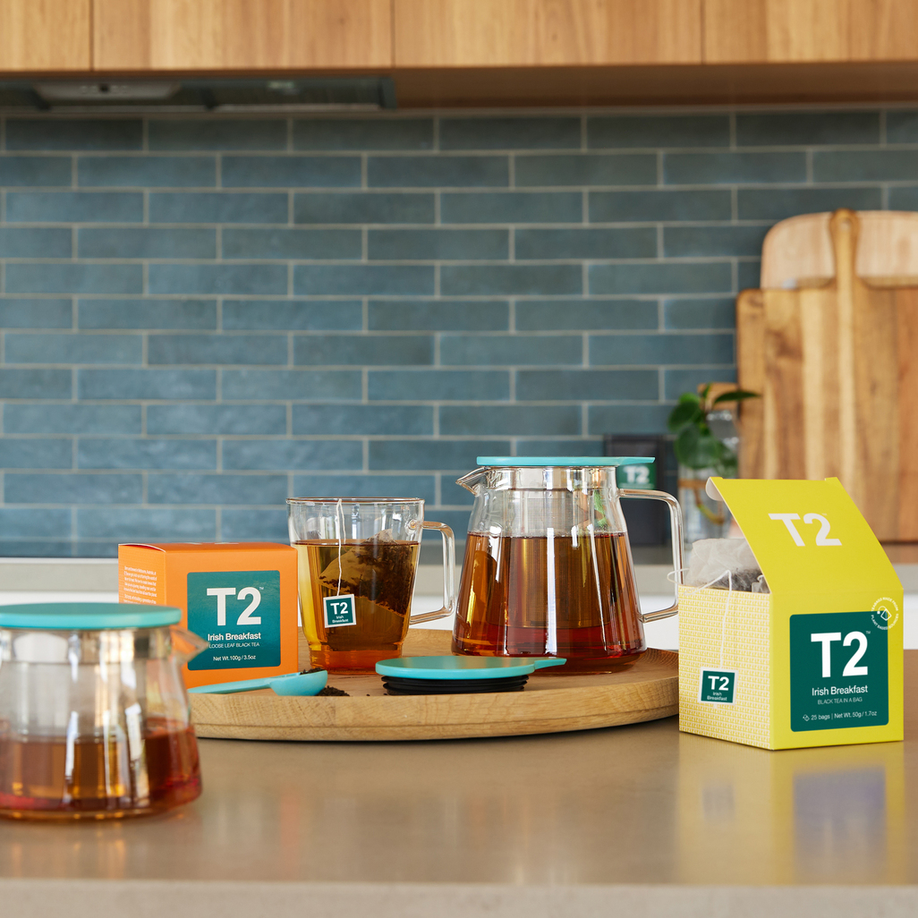 T2 Teaset Glass Aqua Teapot Large image number 7