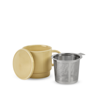 Billy Mug With Infuser Biscuit