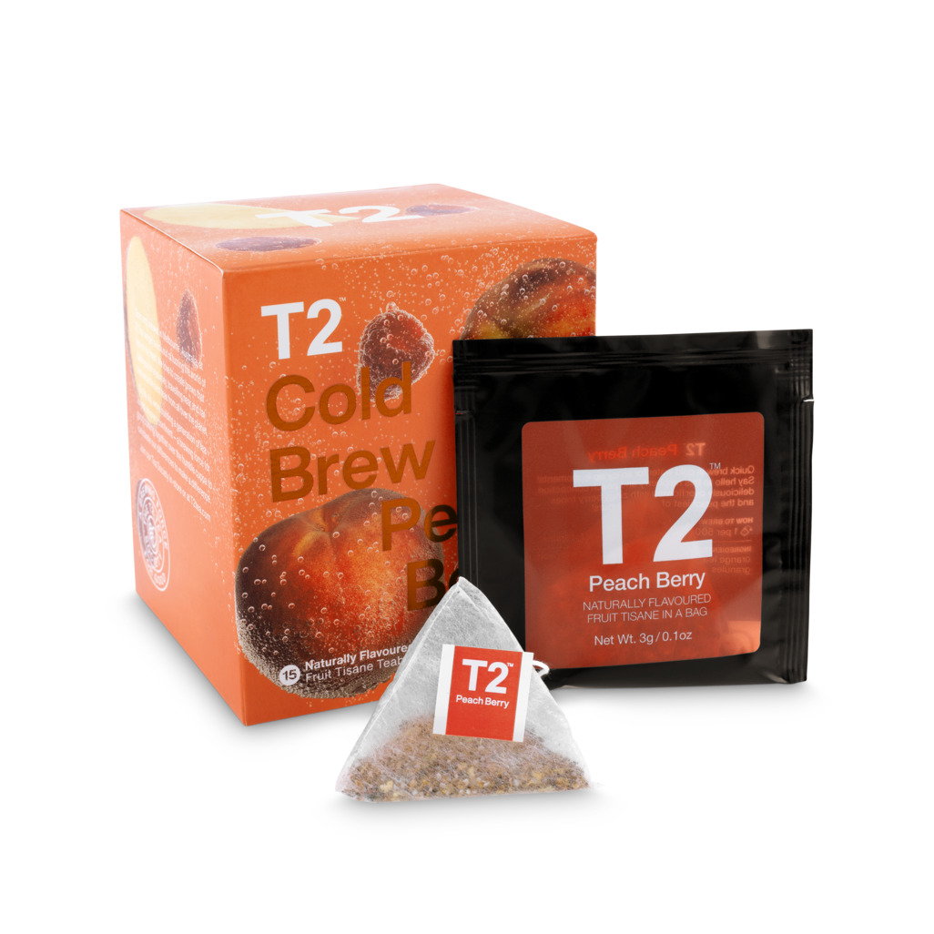 Peachberry Cold Brew Tea Bag Pack 15 pack image number 4