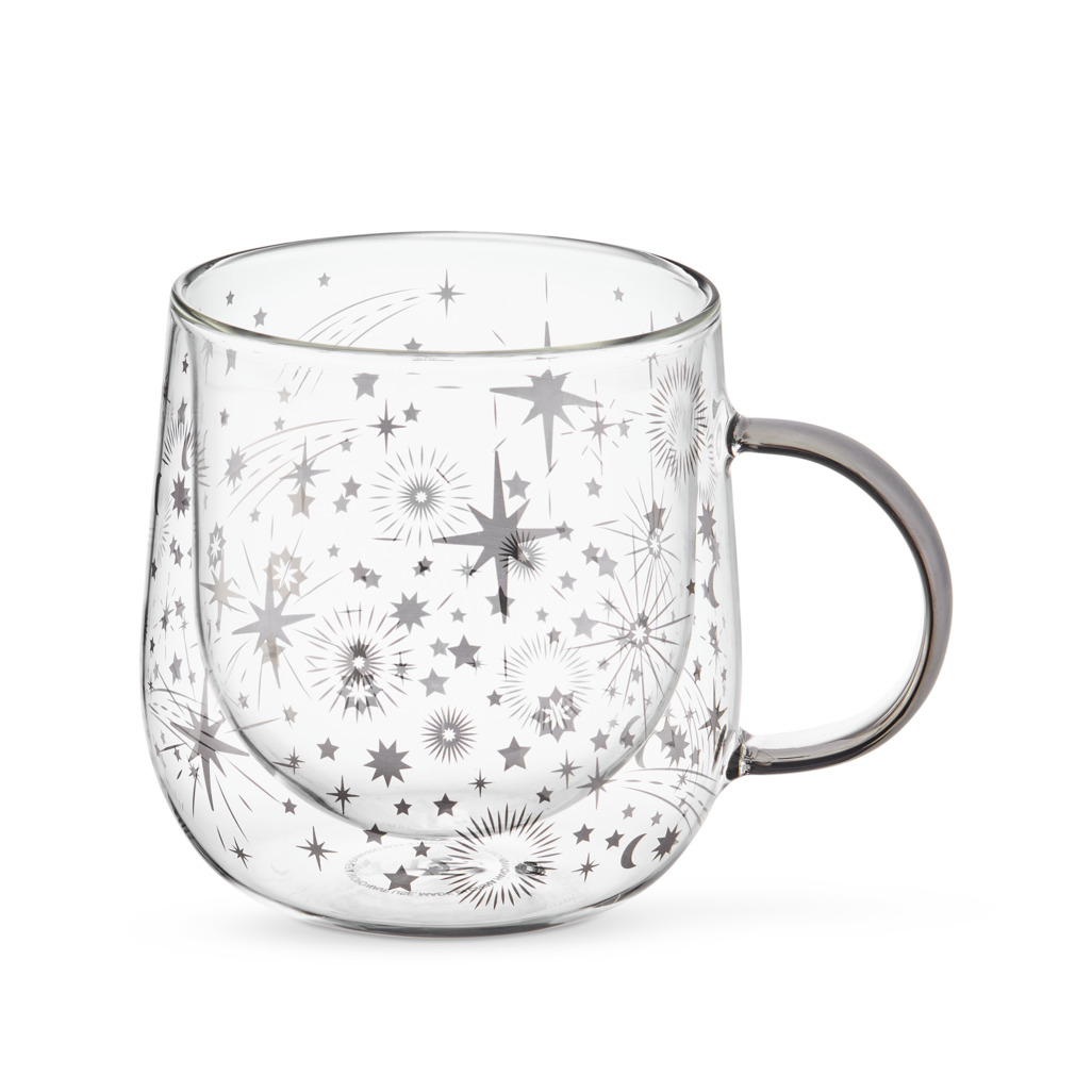 Starlight Glass Double Wall Mug image number 0