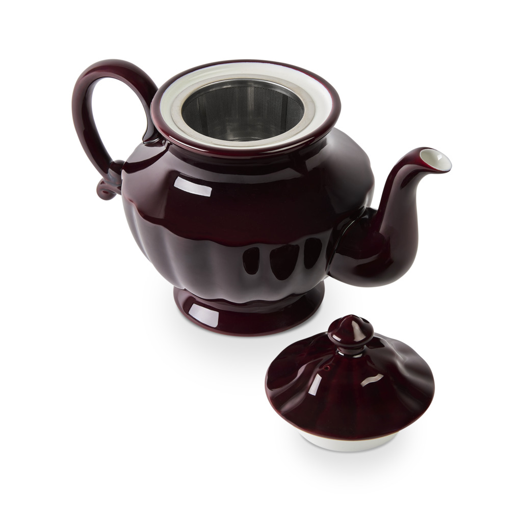 Ancora Teapot Burgundy image number 5