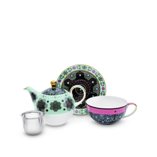 Moroccan Tealeidoscope Aqua Tea For One