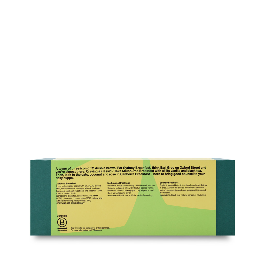 T2 Down Under Wonders 紅茶3種 T2 Tea Down Under Wonders Icon Trio Gift Pack, 3 Loose Leaf