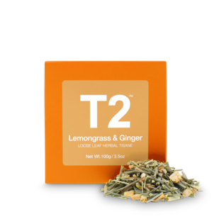 Lemongrass and Ginger Loose Leaf Cube 100g