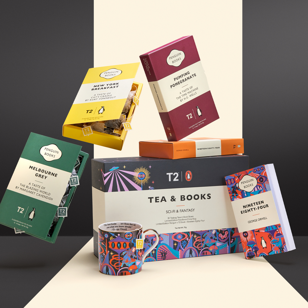 T2 x Penguin Books - Tea & Books: Sci-Fi & Fantasy Tea Bag Gift Pack