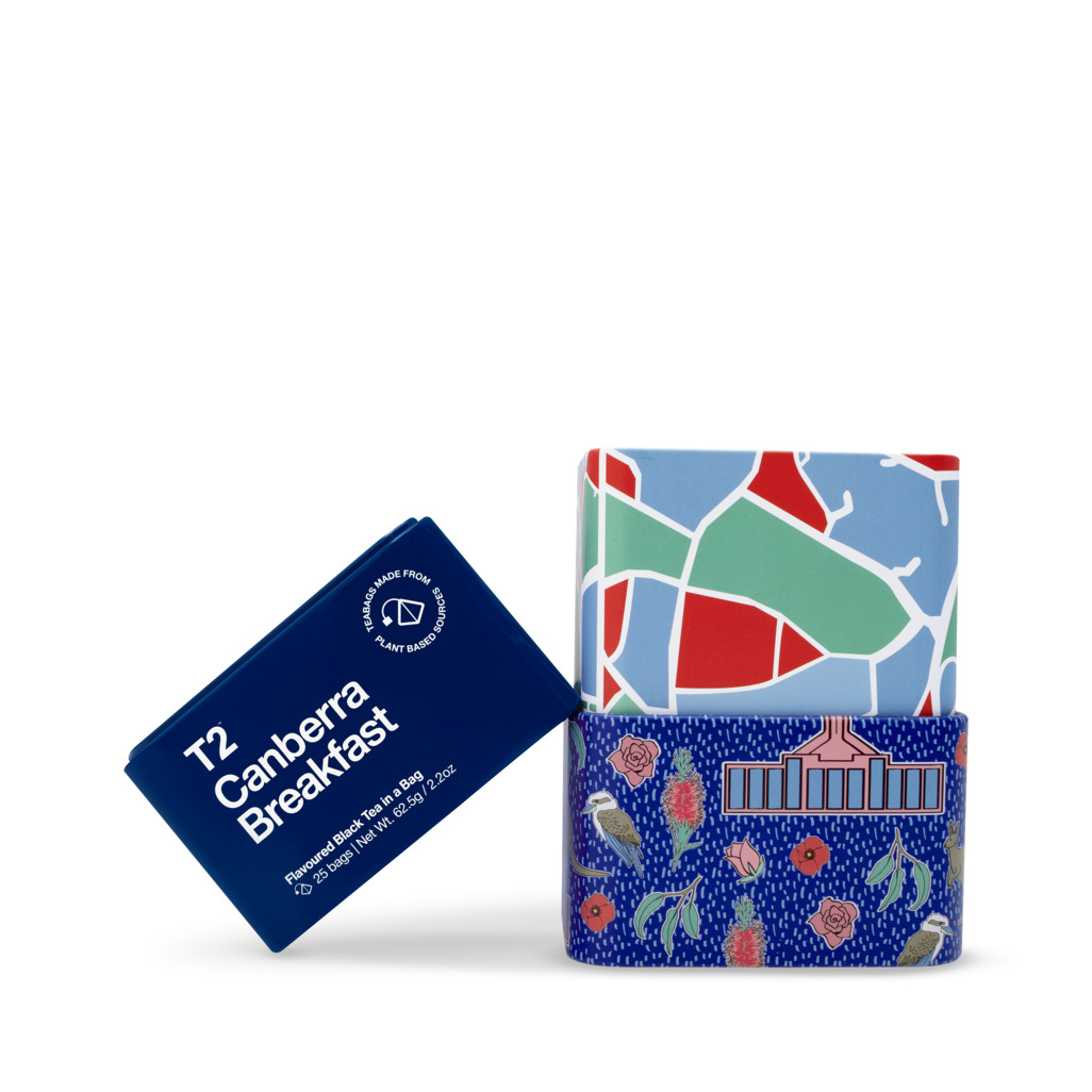Canberra Breakfast Tea Bag Icon Tin 25 pack image number 3