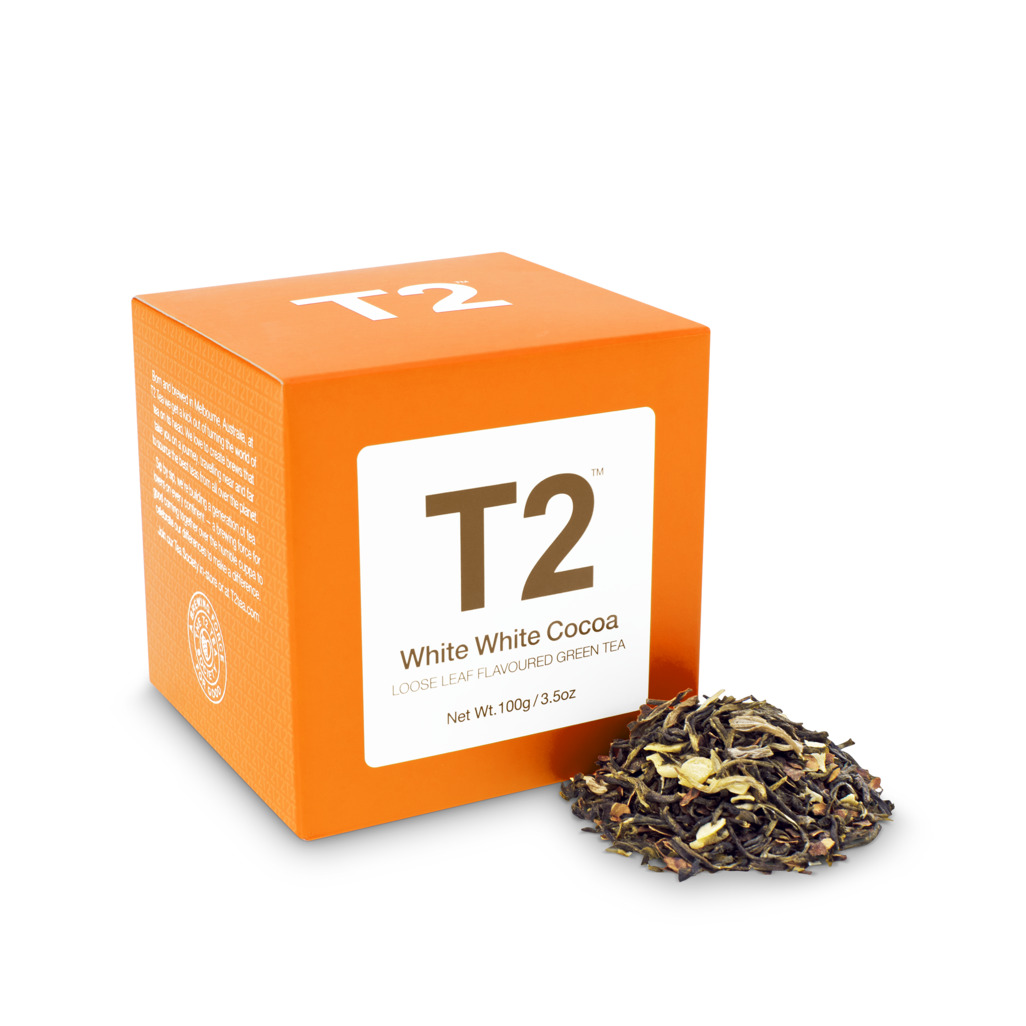 White White Cocoa Loose Leaf Cube 100g image number 5