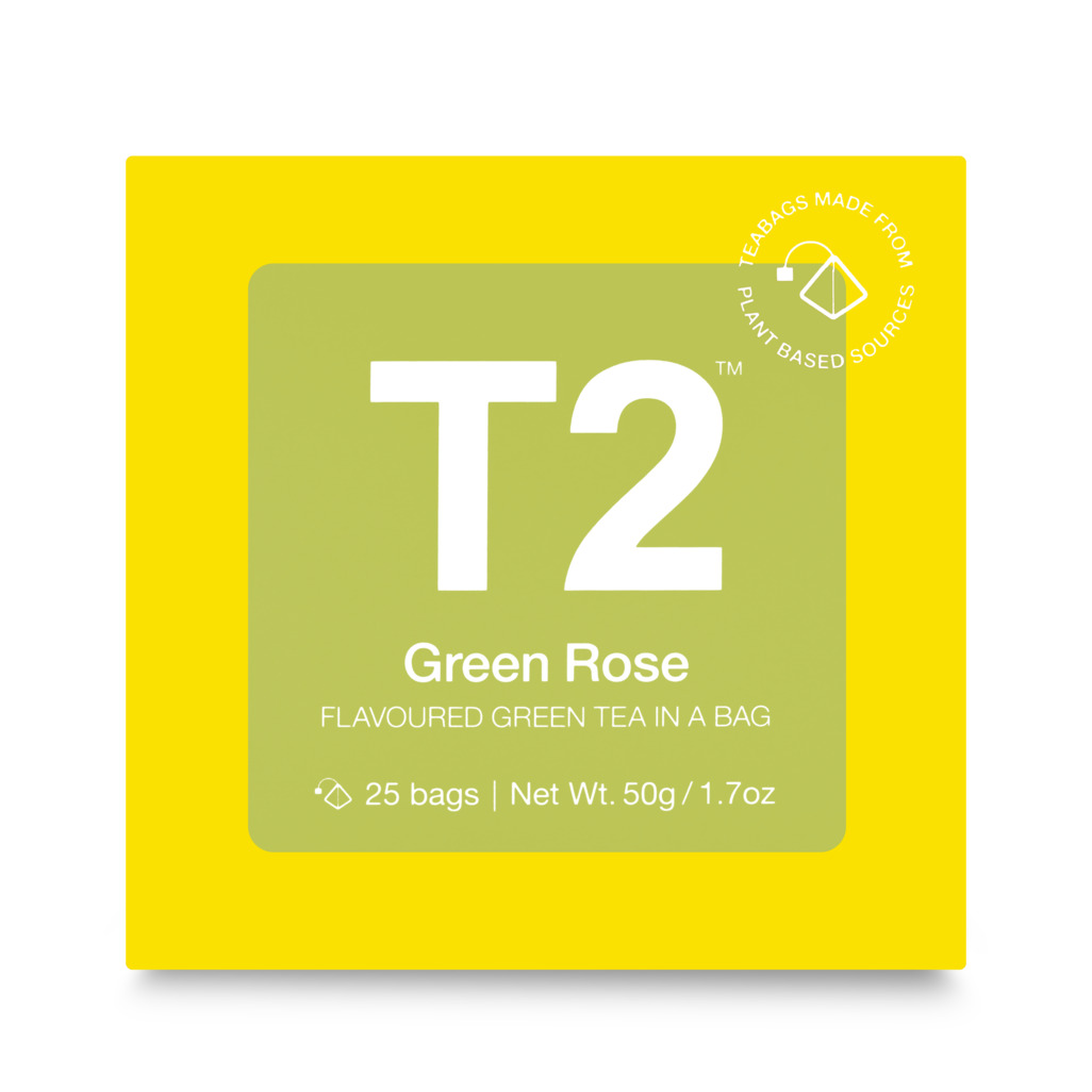 Green Rose Tea Bag Cube 25 pack image number 2
