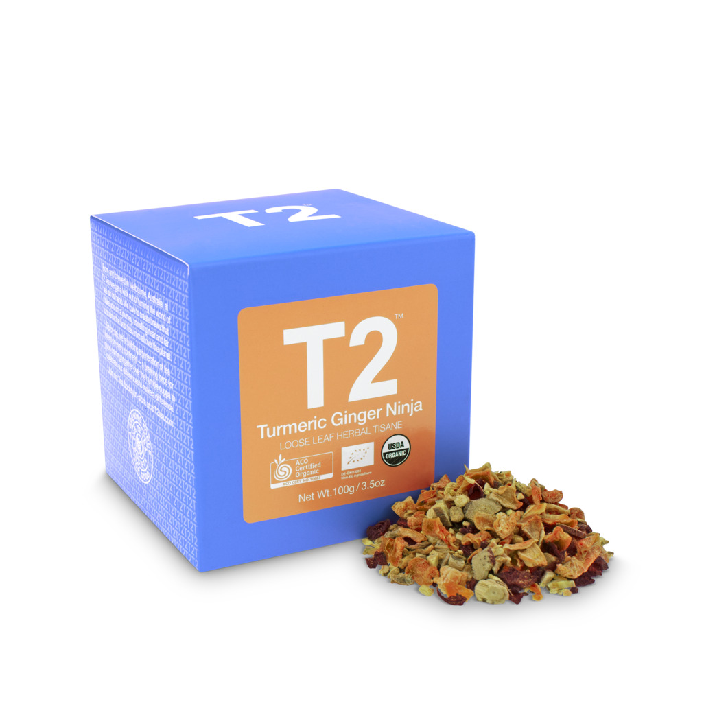Turmeric Ginger Ninja Loose Leaf Cube 100g image number 5