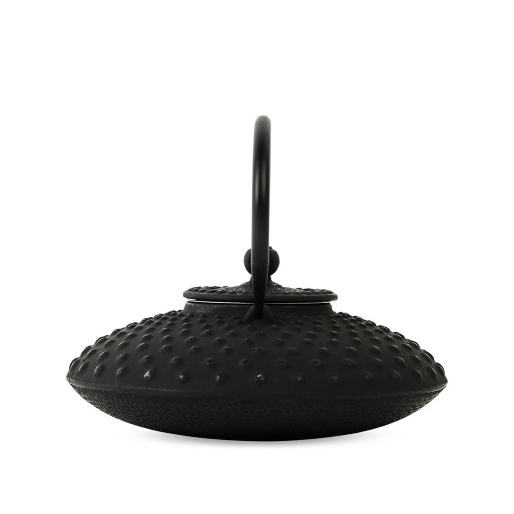 Cast Iron Teapot Hobnail Large Black 800ml image number 3