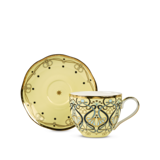 Toulouse Generous Cup & Saucer Lemon
