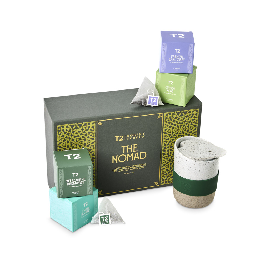 T2 X Robert Gordon - The Nomad Tea Bag Gift Pack image number 0