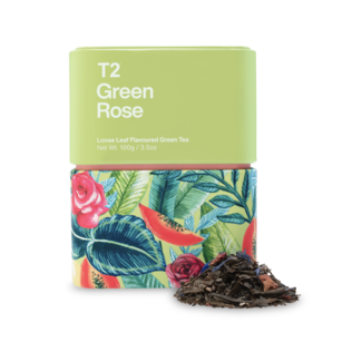 Green Rose Loose Leaf Icon Tin 100g