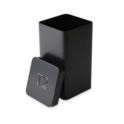 Square Tin Tall Black image number 2