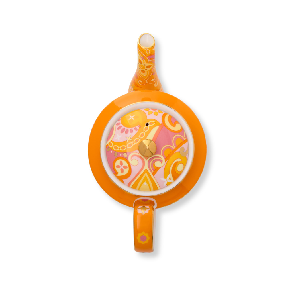 Lollapalooza Teapot Tangerine image number 4
