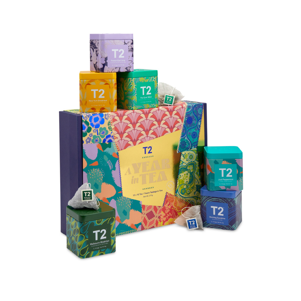 T2 A Year in Tea ギフト 120ティーパック　オーストラリア T2 A Year in Tea ギフト 120ティーパック オーストラリア 茶