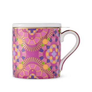 Boxed Palazzo Mug With Infuser Purple