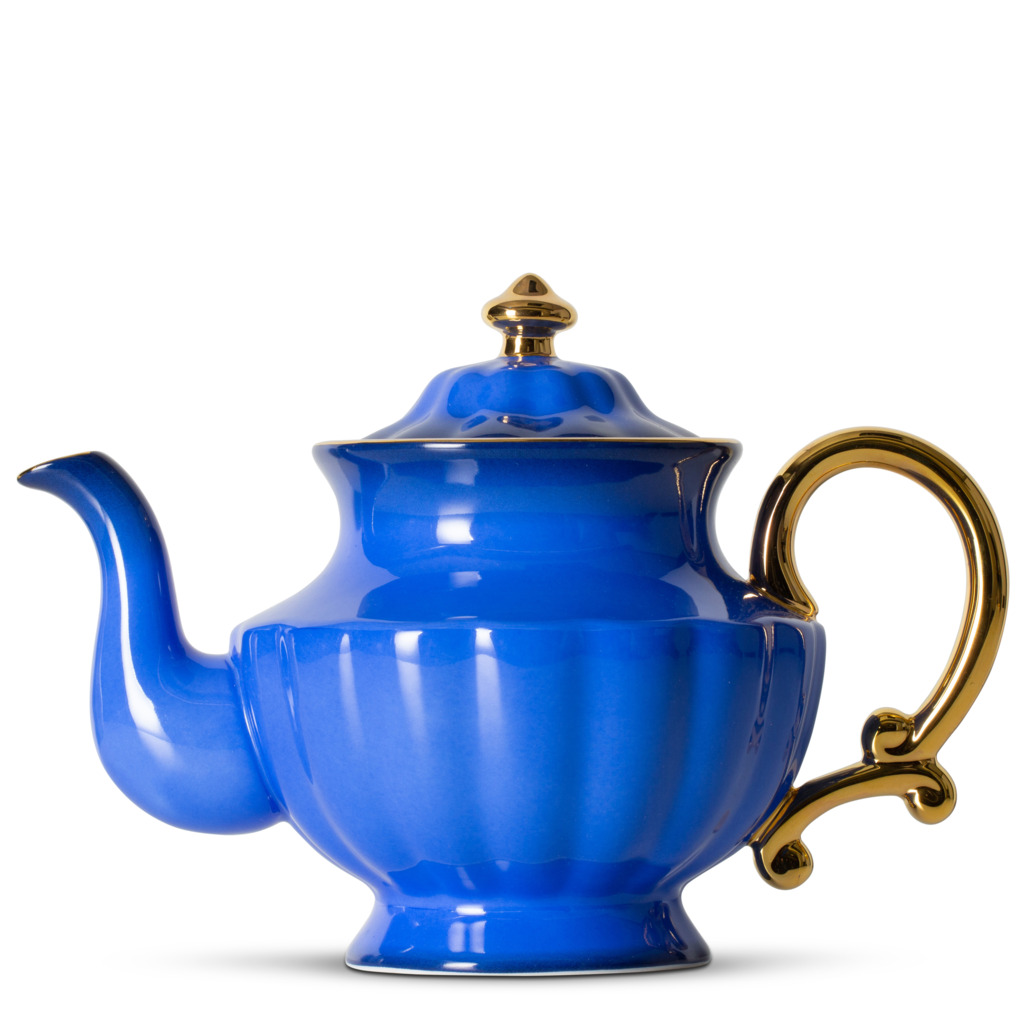 Ombre Opulence Tall Teapot Blue Teapots T2