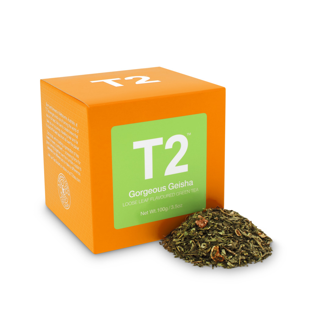 Gorgeous Geisha Loose Leaf Cube 100g image number 5