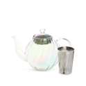 Twisted Rib Glass Teapot image number 1