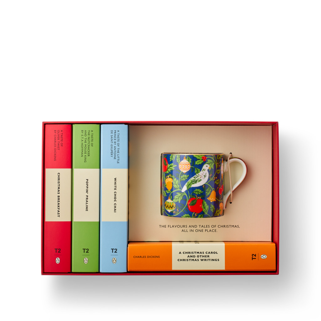 T2 x Penguin Books - Tea & Books: Festive Classics Tea Bag Gift Pack image number 2
