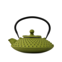 Cast Iron Teapot Hobnail Small Green 500ml image number 0