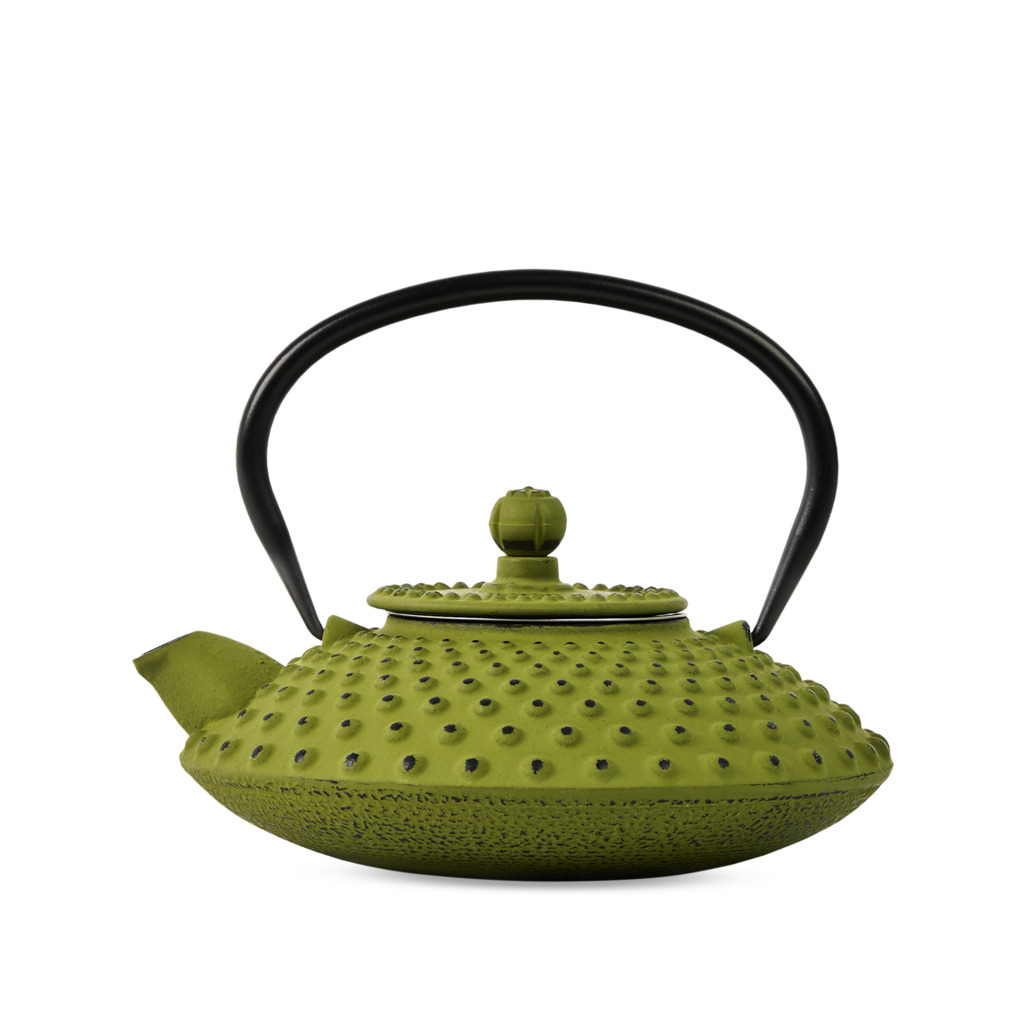 Cast Iron Teapot Hobnail Small Green 500ml image number 0