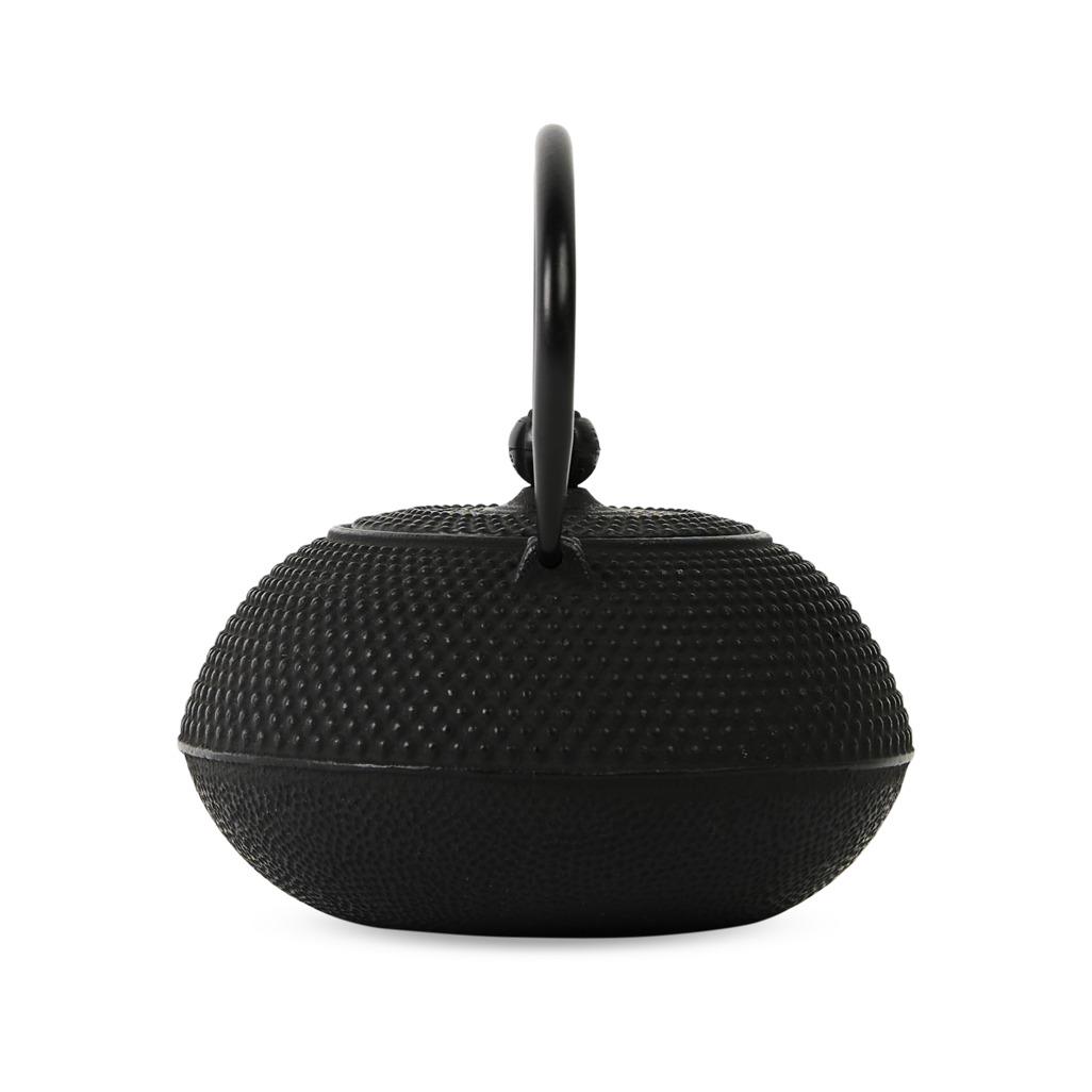 Cast Iron Teapot Hobnail Small Black 600ml image number 3