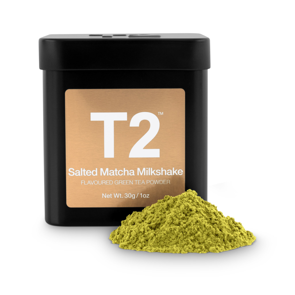 Salted Matcha Milkshake Powder Tin 30g image number 0
